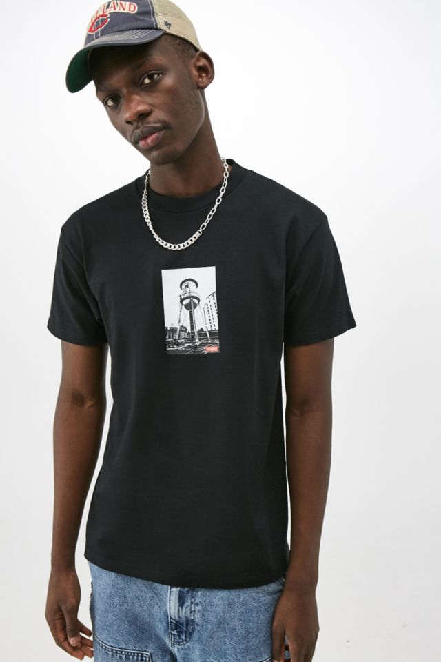OBEY Water Tower Photo T-Shirt | Urban Outfitters UK