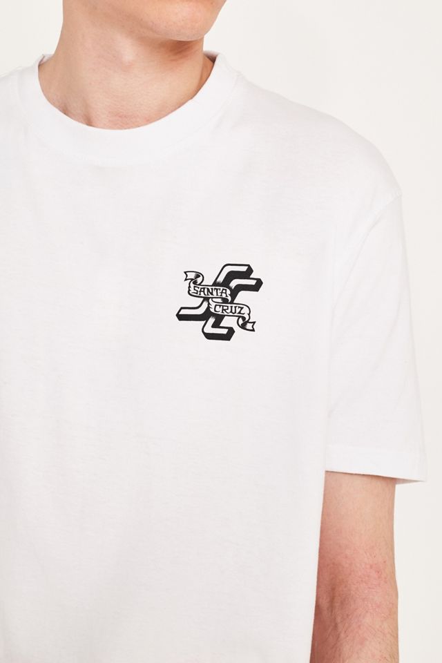 Santa Cruz JJ Lupe T-Shirt bianca a maniche corte #5