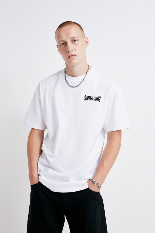 Santa Cruz Ripple White T-Shirt #2