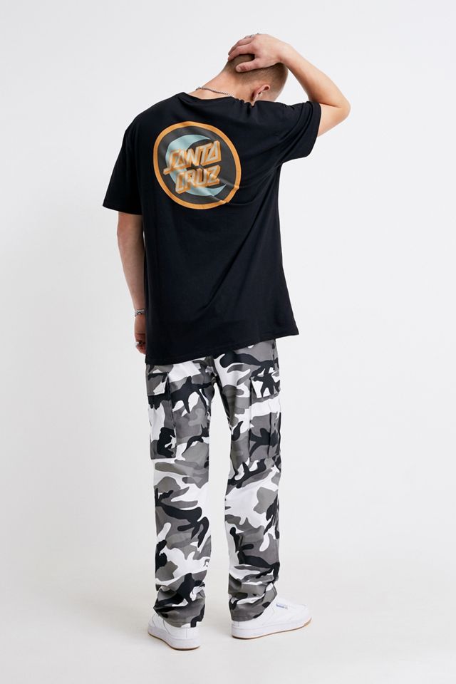 Santa Cruz Moon Dot Logo Camiseta Negra #2