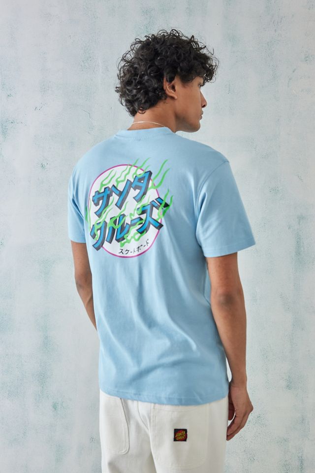 Santa Cruz - T-shirt Inferno bleu clair #3