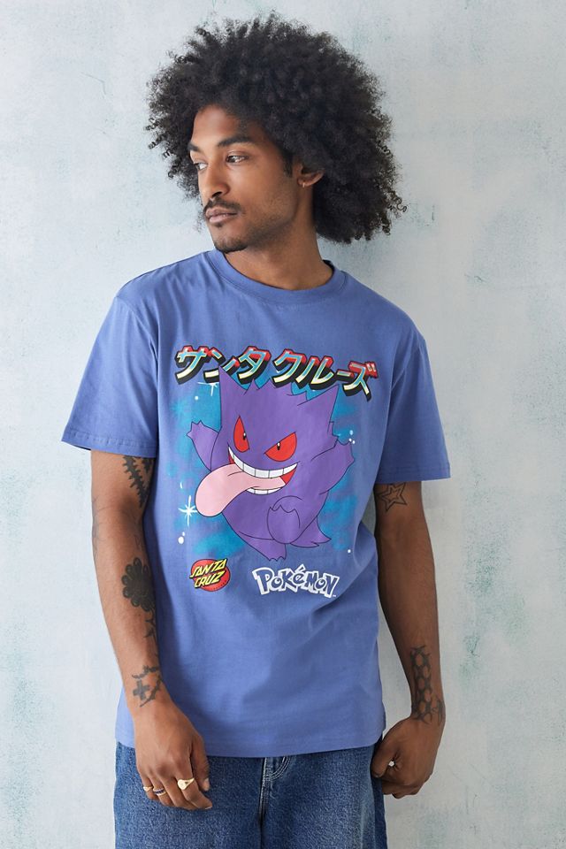 Santa Cruz x Pokemon Blue Ghost T-Shirt #1