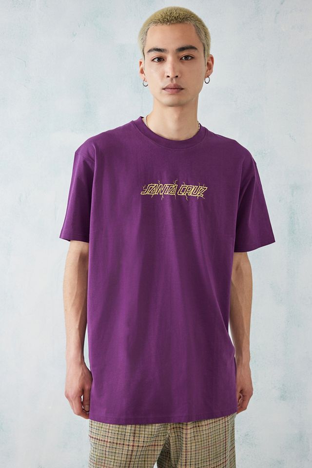 Santa Cruz UO Exclusive Purple Lightning T-Shirt #1