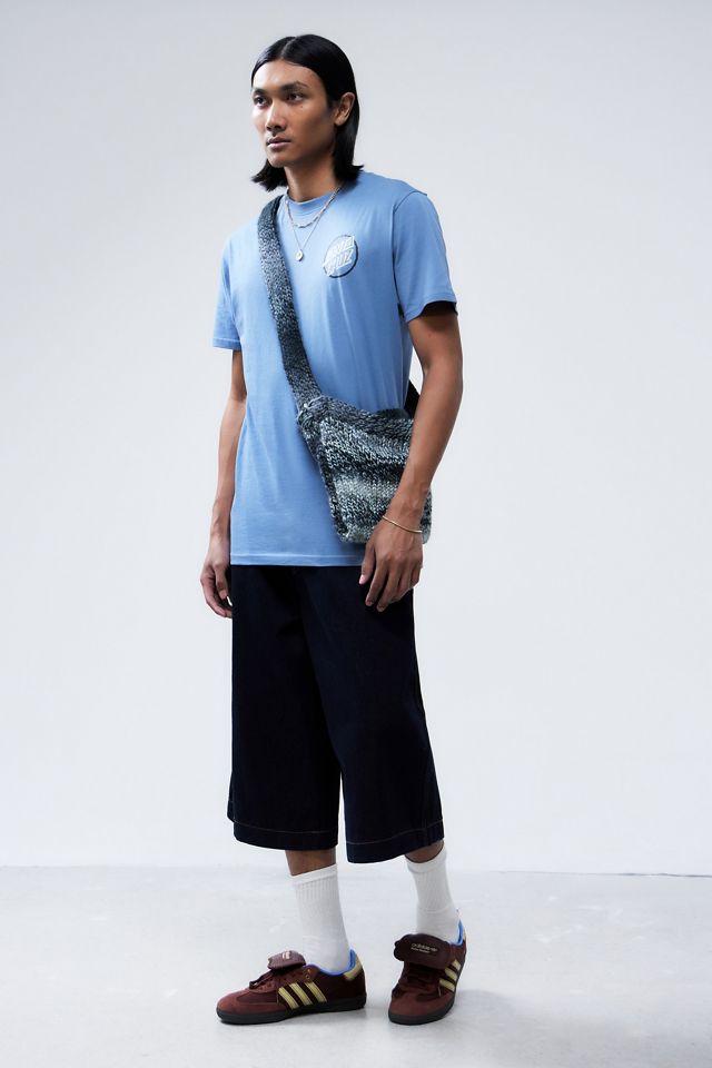 T-shirt Santa Cruz Blue Breaker a Scacchi #3
