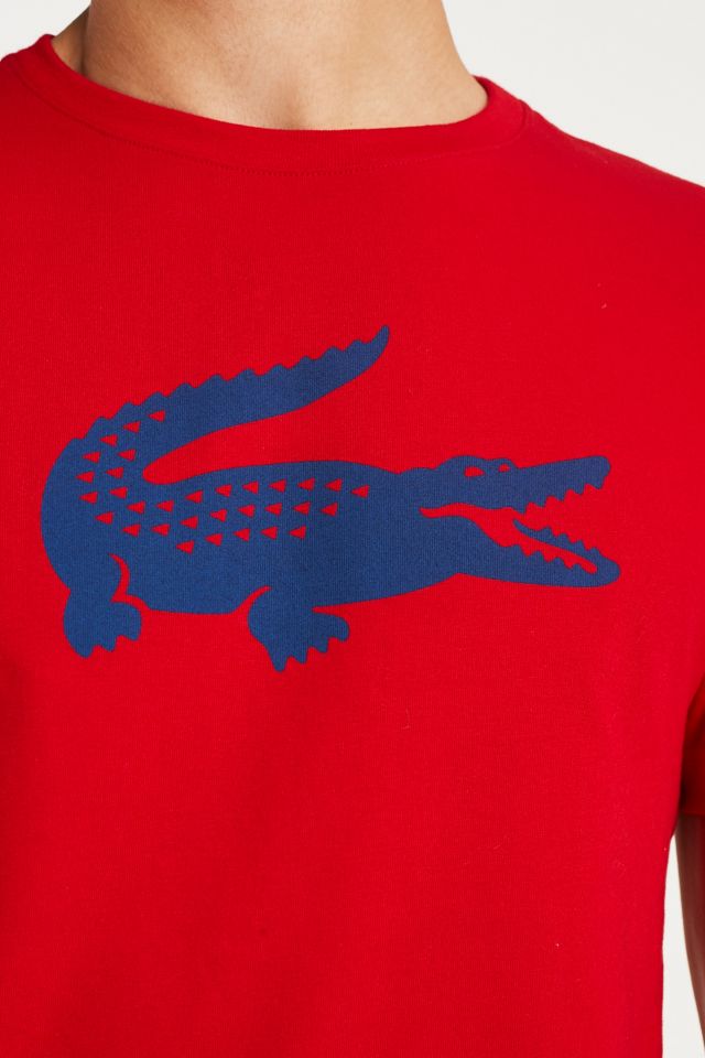 Lacoste Red Logo T-Shirt #1