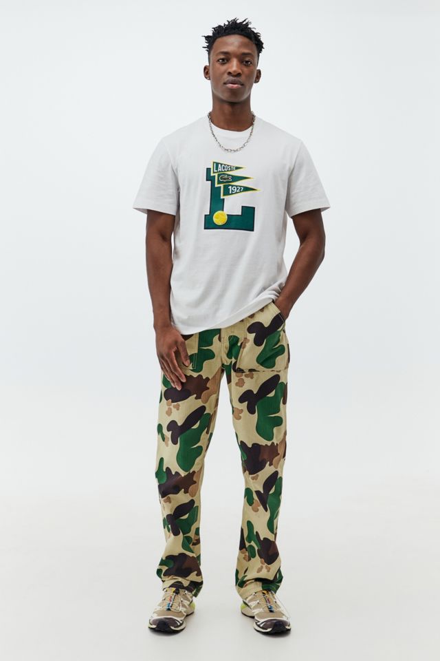 Lacoste camo 2024 t shirt