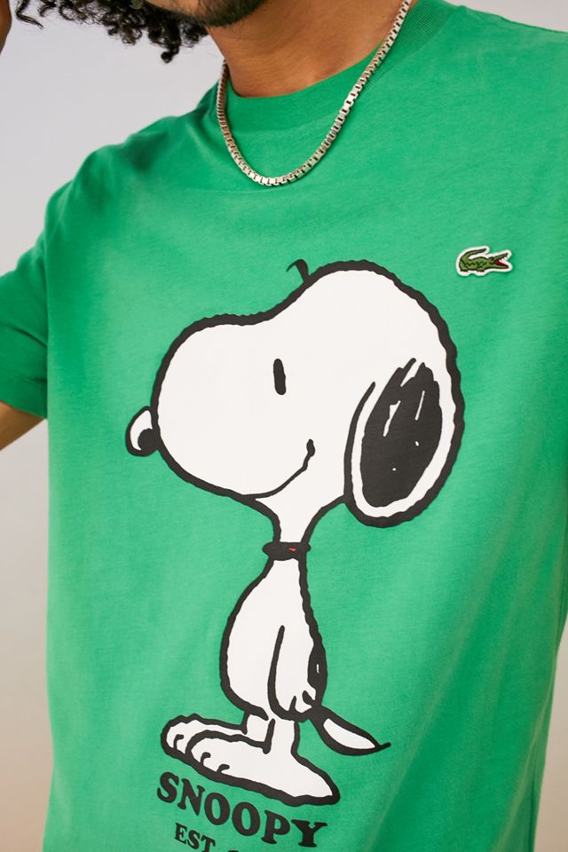 Lacoste X Peanuts T-Shirt Verde #3