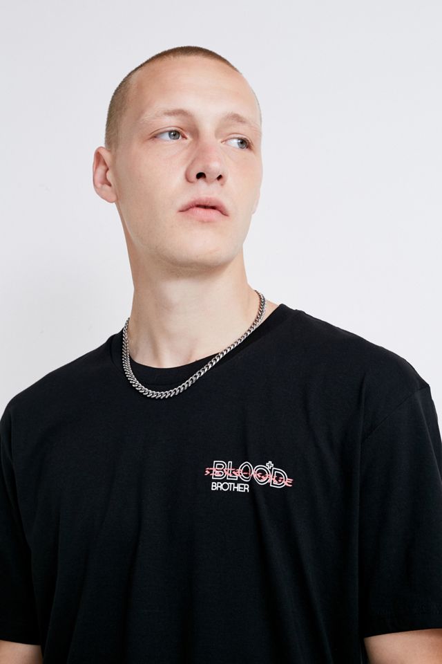 Blood Brother - T-shirt Neptune noir #1
