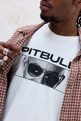 T-shirt blanc Pitbull UO