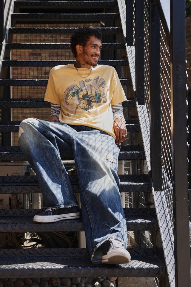 UO Yellow Wolverine Graphic Tee #1