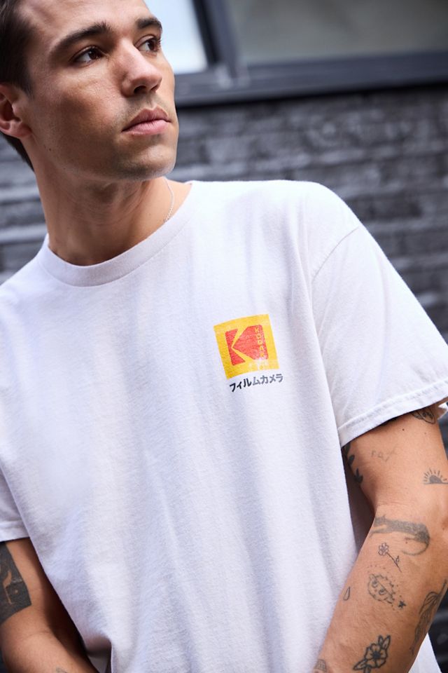 T-shirt graphique UO blanc Kodak à manches courtes #4