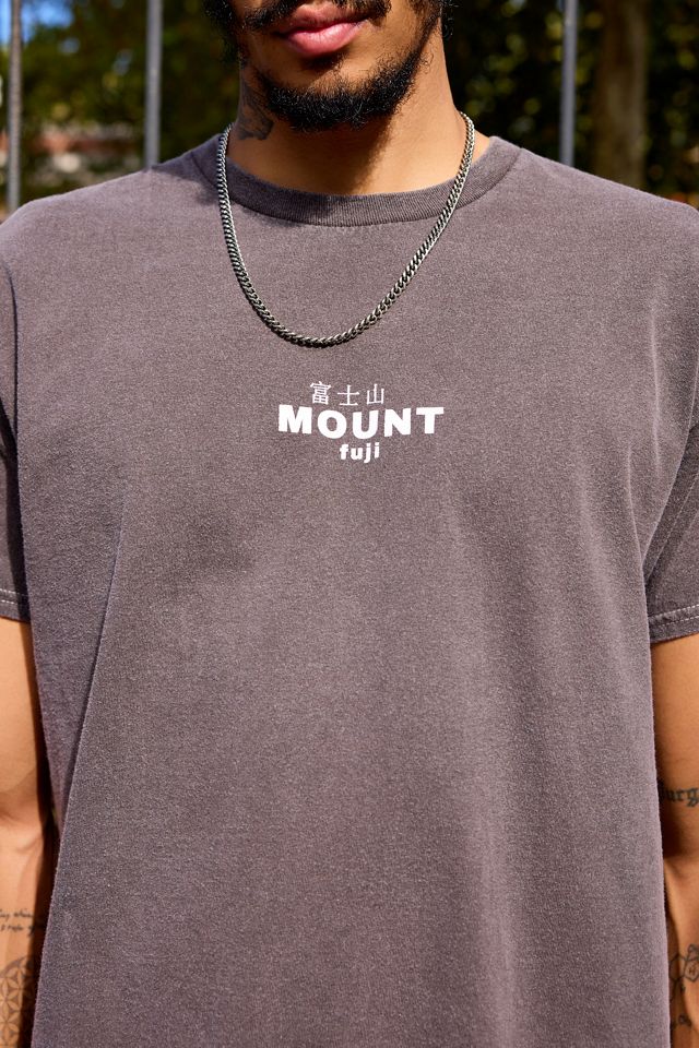 Camiseta Gráfica UO Brown Mont Fuji #3