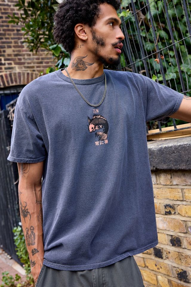 Camiseta Gráfica UO Keep It Zen Pez Koi #2
