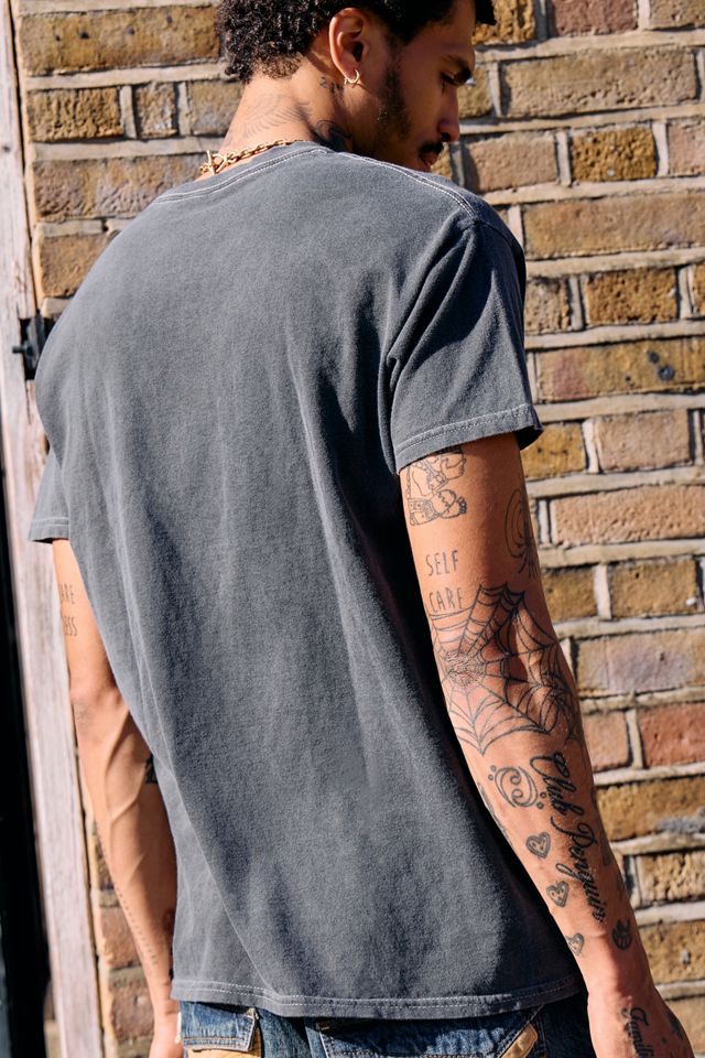 UO Grey Spooky Cat Graphic Tee #3