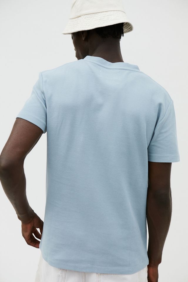 I AND ME UO Exclusive T-Shirt Gaufré Bleu Clair #1