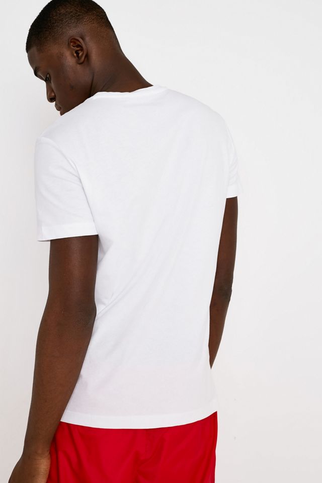 Calvin Klein Jeans Institutional Logo Bianco Slim T-Shirt #3