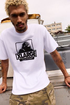 Camiseta Blanca de Gorila XLARGE