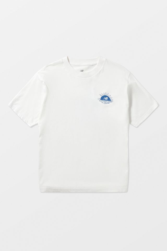 New Balance Weißes Lobster Boat T-Shirt #7