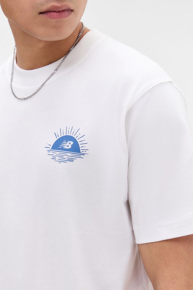 New Balance Weißes Lobster Boat T-Shirt #2