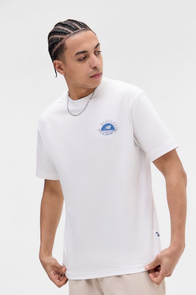 New Balance Weißes Lobster Boat T-Shirt #3