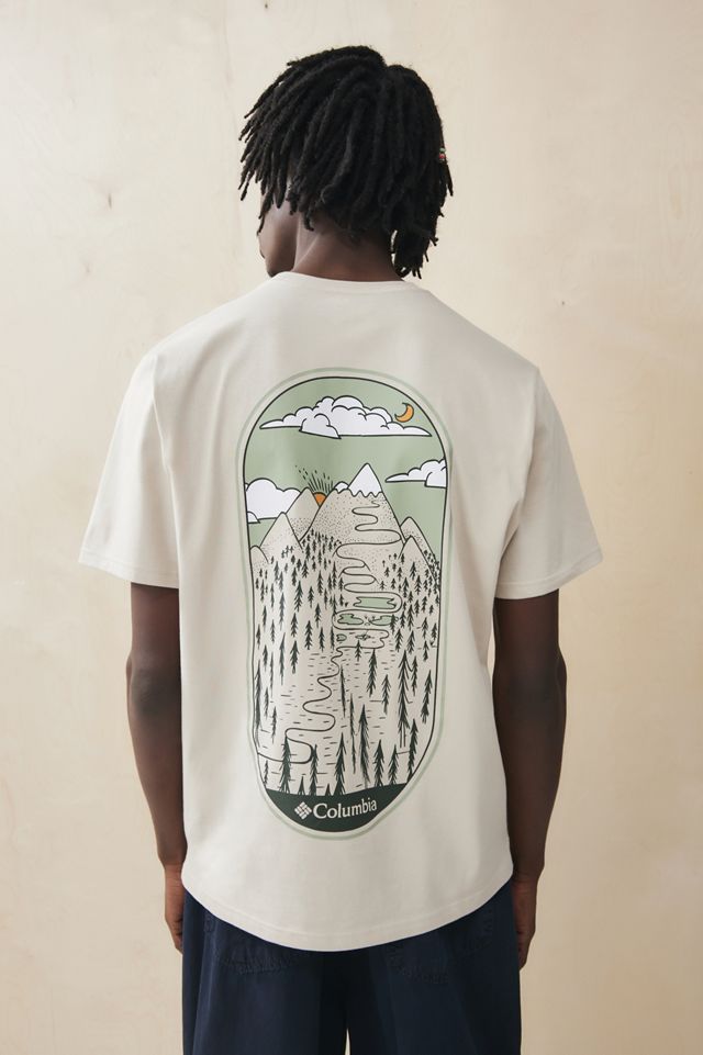 T-shirt Columbia Dark Stone Rockaway #2