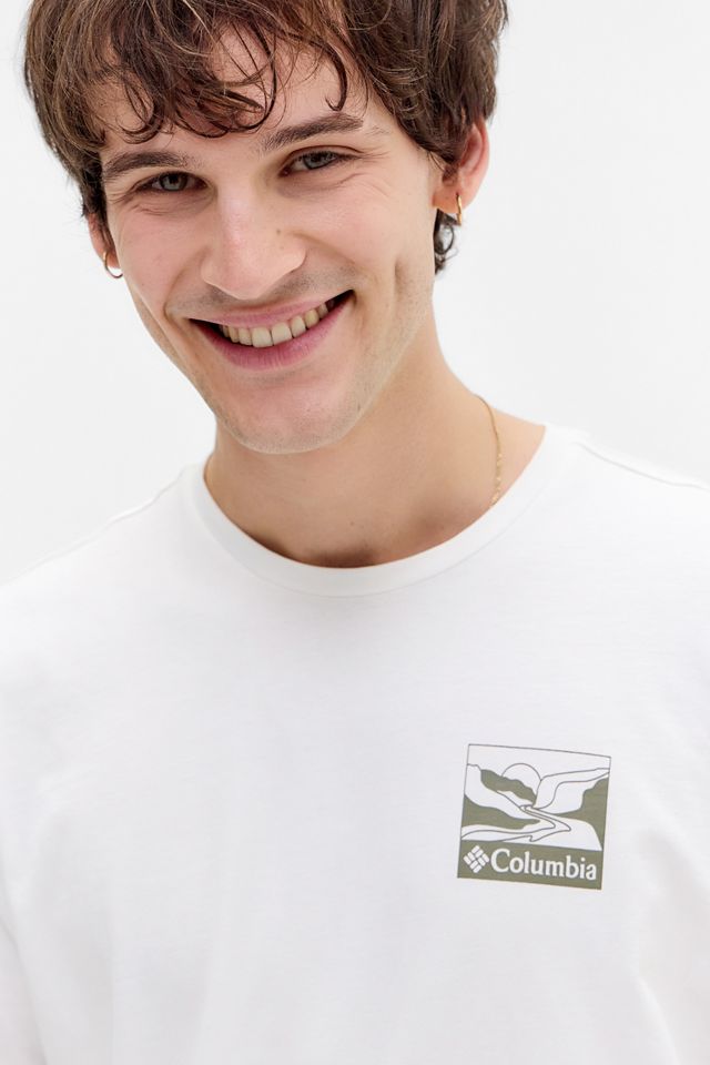 Columbia Weißes Trailscape T-Shirt #1