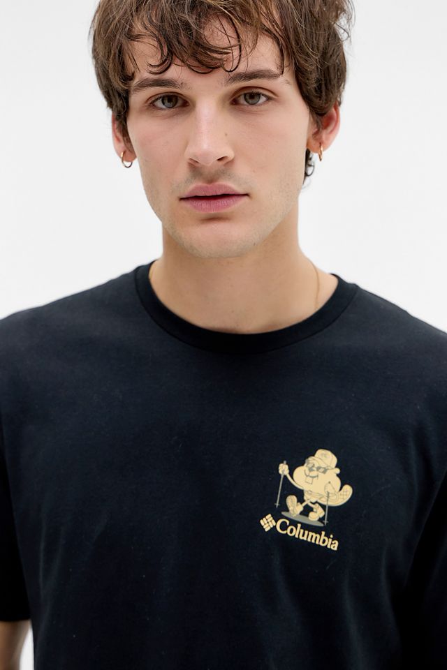Columbia Schwarzes Hike On T-Shirt #1