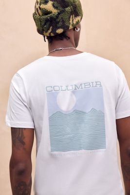 T-Shirt Columbia White Rapid Ridge Back