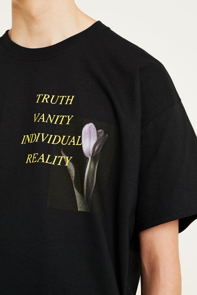 UO Vanity Floral Black T-Shirt #1