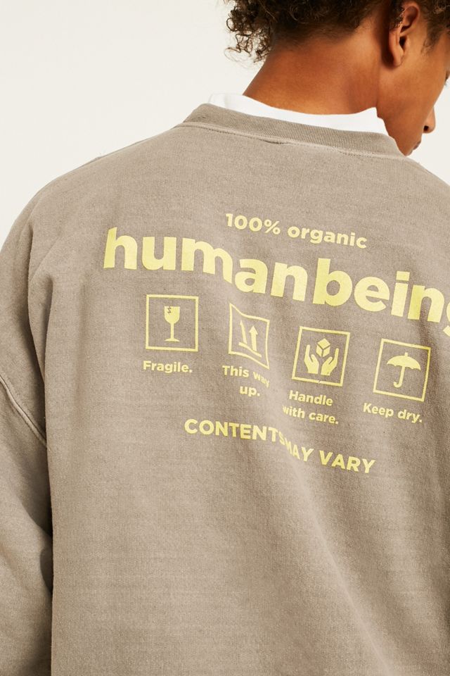 UO Stone Human Being Overdyed Stone Sweatshirt #2