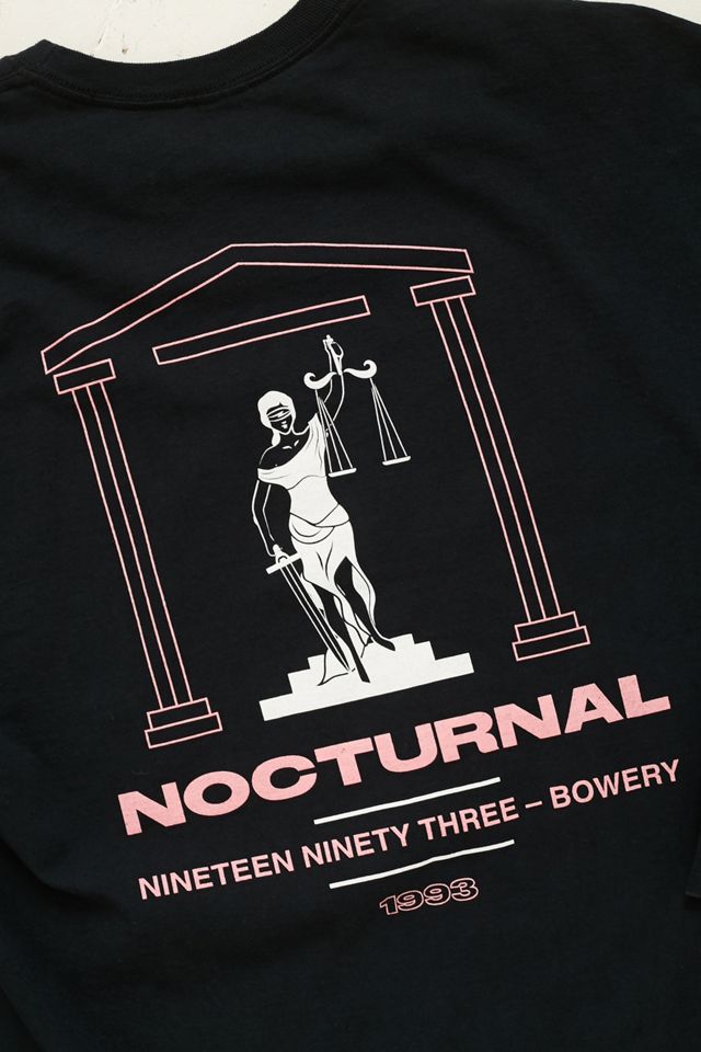 UO - T-shirt Nocturnal noir à manches longues #5
