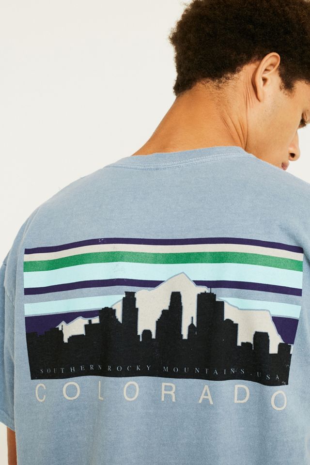 UO Colorado Blue T-Shirt #3