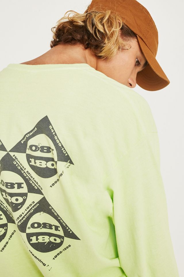 UO 180X Lime Long-Sleeve T-Shirt #4