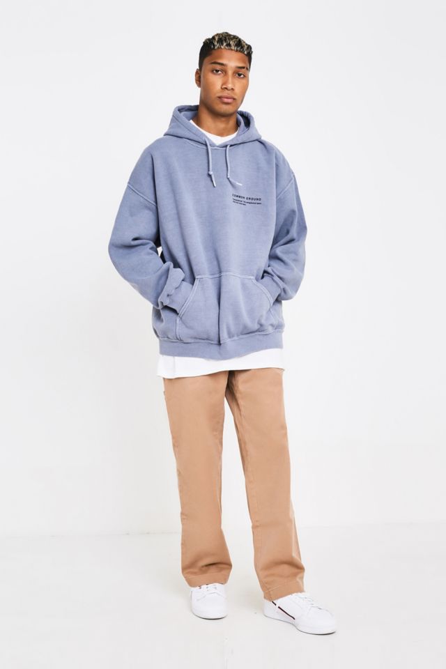 Uo rare breed 2025 washed grey hoodie