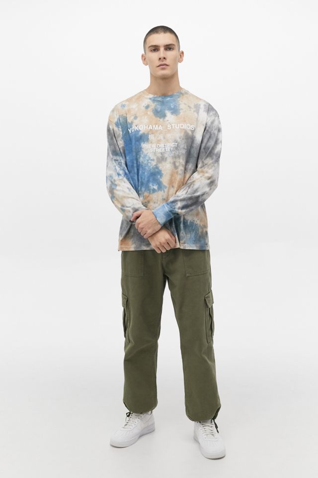 UO – Langärmliges T-Shirt „Yokohama Studios“ im Batik-Look #3