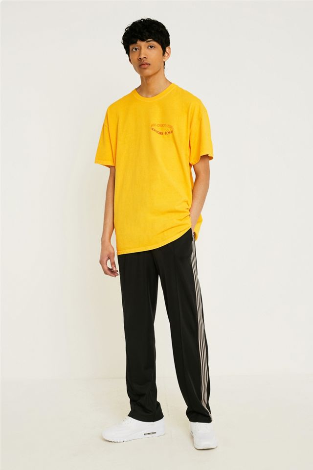 UO Cities Overdyed Mustard T-Shirt #1