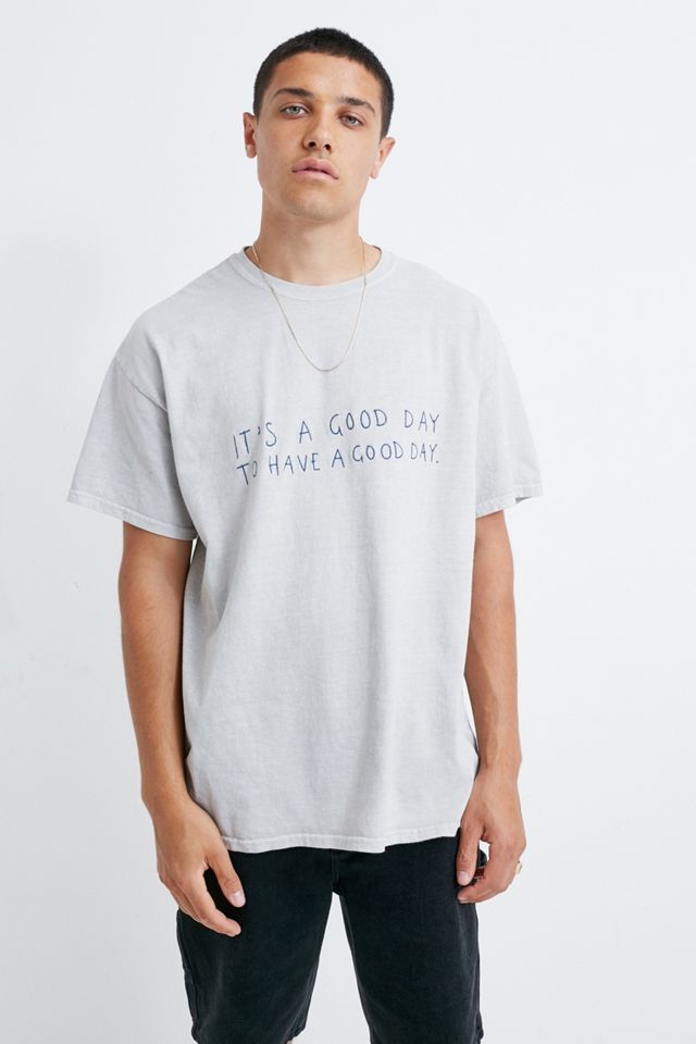 Urban Outfitters – T-Shirt „Good Day“ in Steingrau #2
