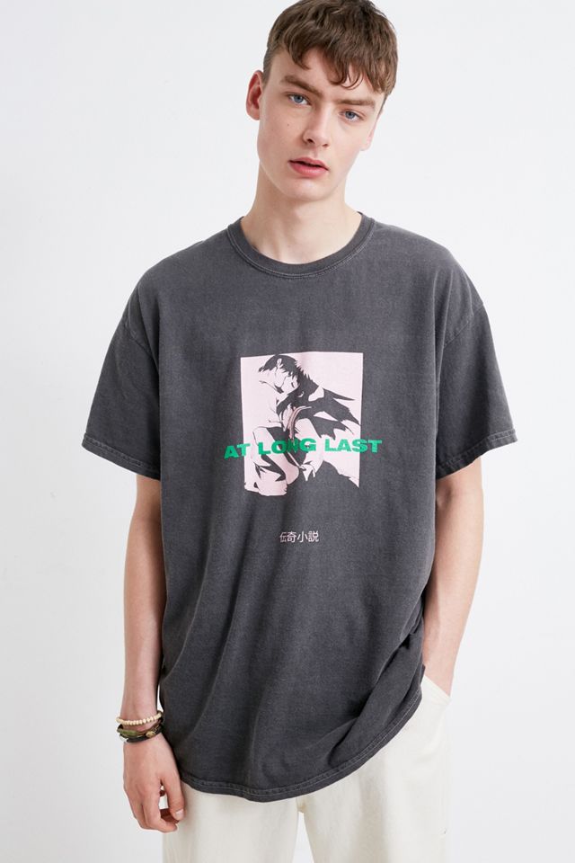 UO At Long Last Washed T-Shirt Nera #1