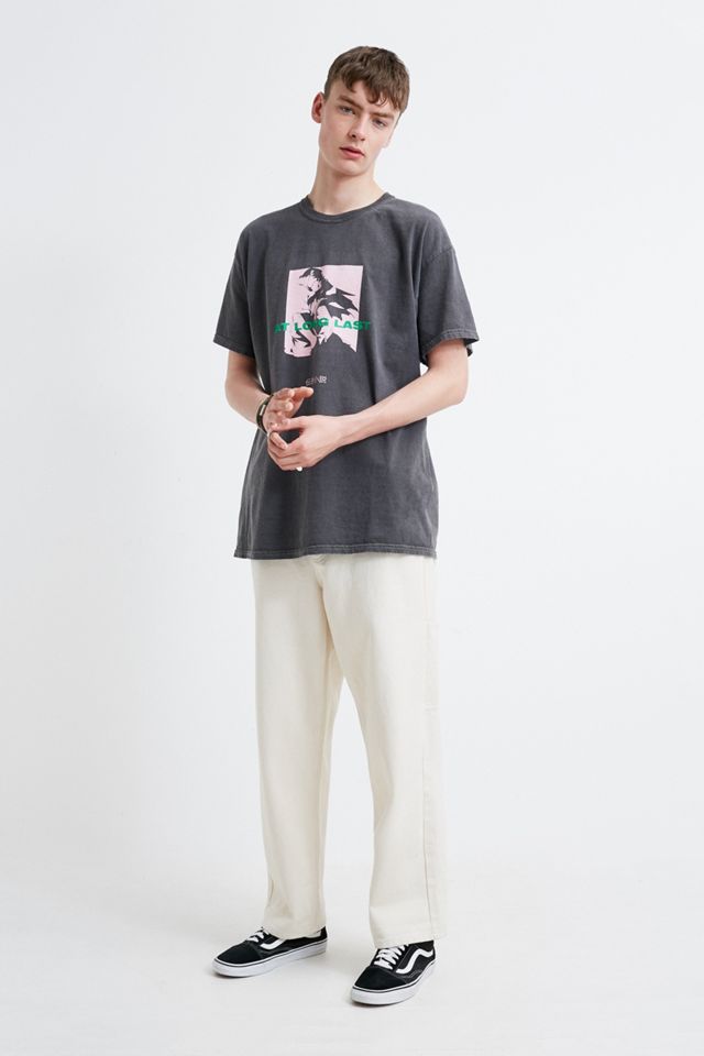 UO At Long Last Washed T-Shirt Nera #2