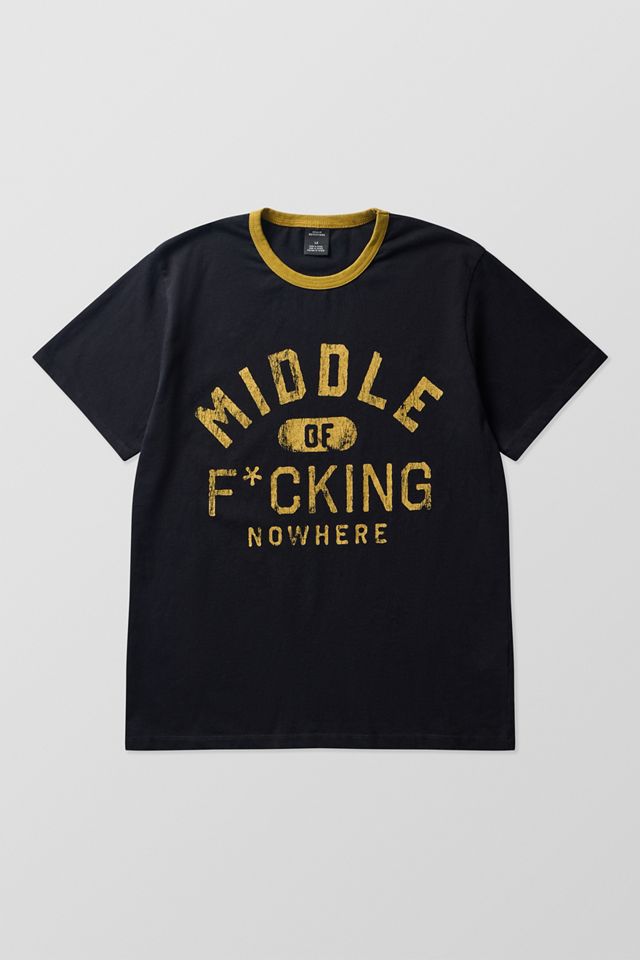 UO Black Middle Of F*cking Nowhere T-Shirt #4