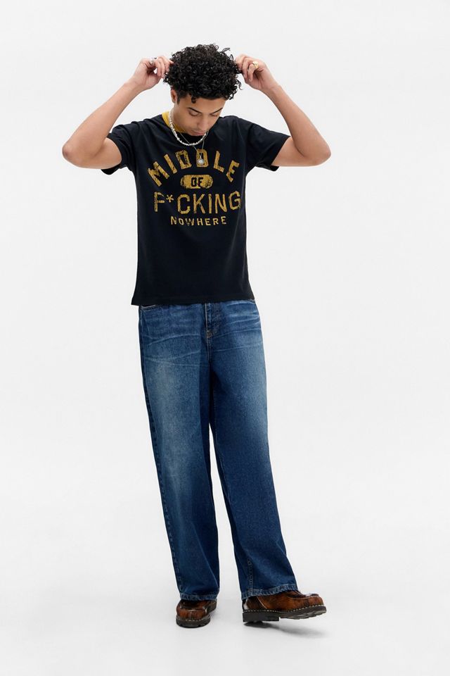 UO Black Middle Of F*cking Nowhere T-Shirt #1