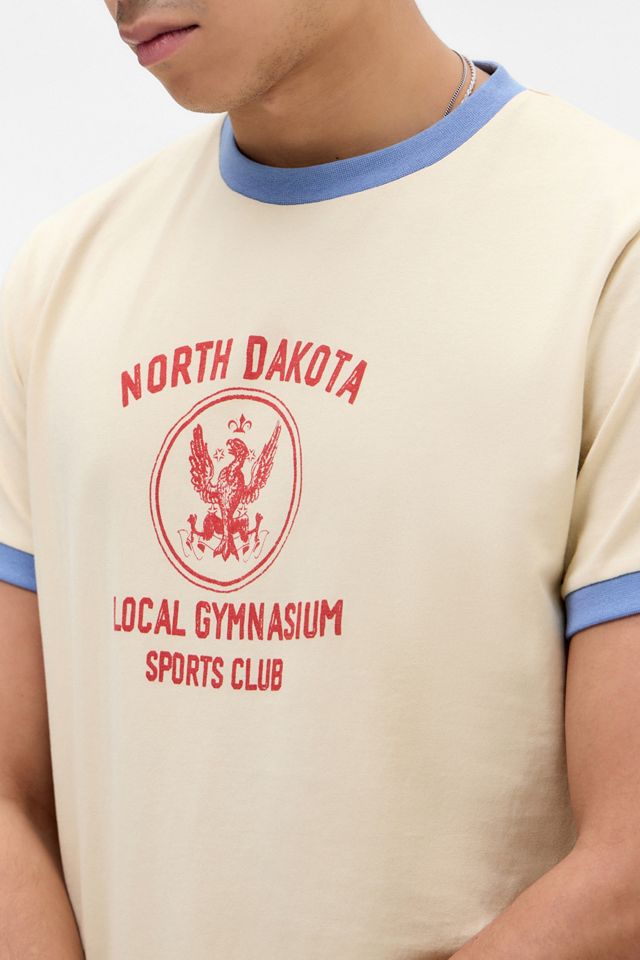 UO Ecru North Dakota Maglietta Ringer #2