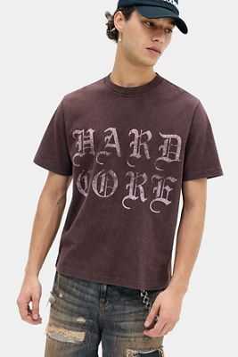 Camiseta UO Brown Hardcore