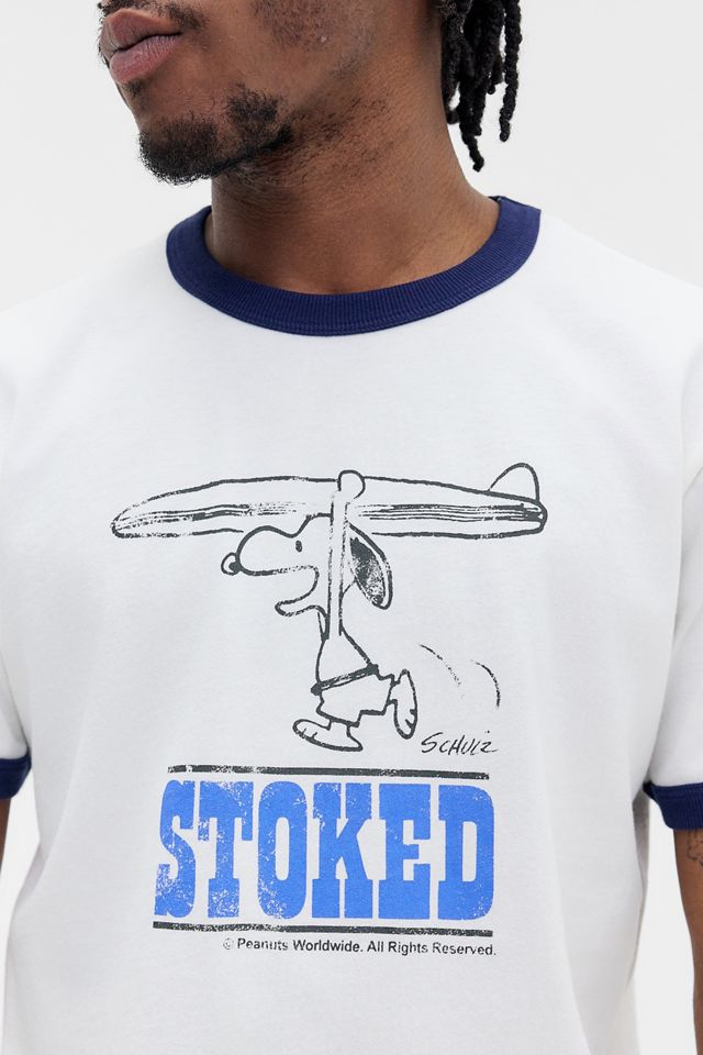 Camiseta Ringer UO Snoopy #1