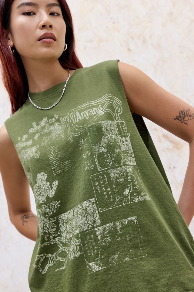 Camiseta sin Mangas Verde Anyang UO #4