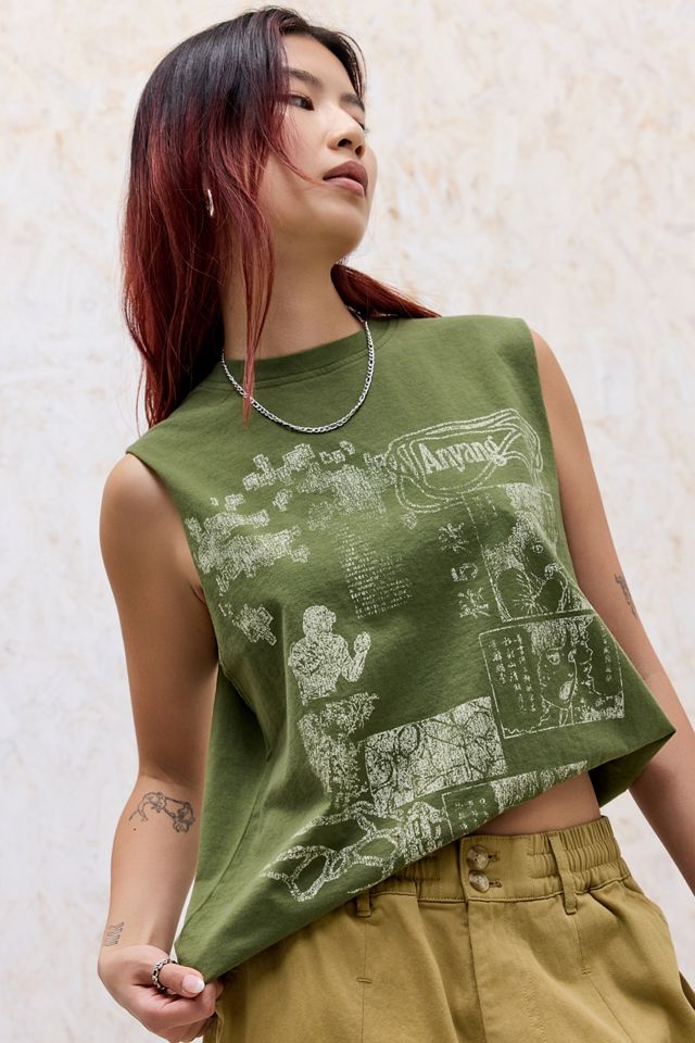 Camiseta sin Mangas Verde Anyang UO #6
