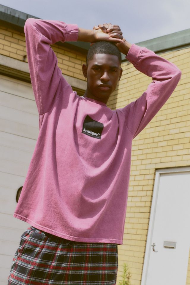 UO Analogue Berry Long-Sleeve T-Shirt #1
