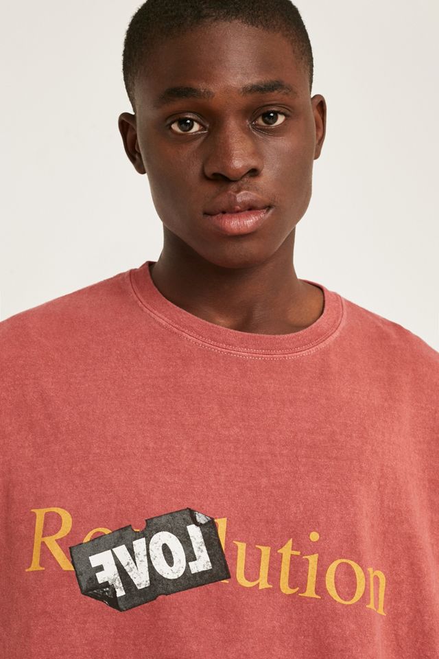 UO - T-shirt Revolution rouge brique #1
