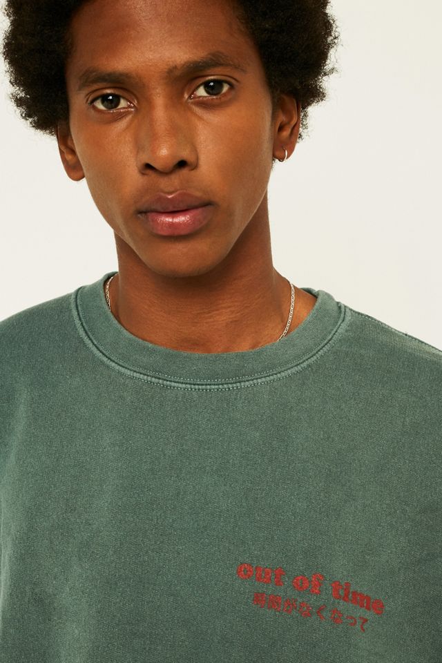 UO - Sweatshirt Out of Time surteint vert #1