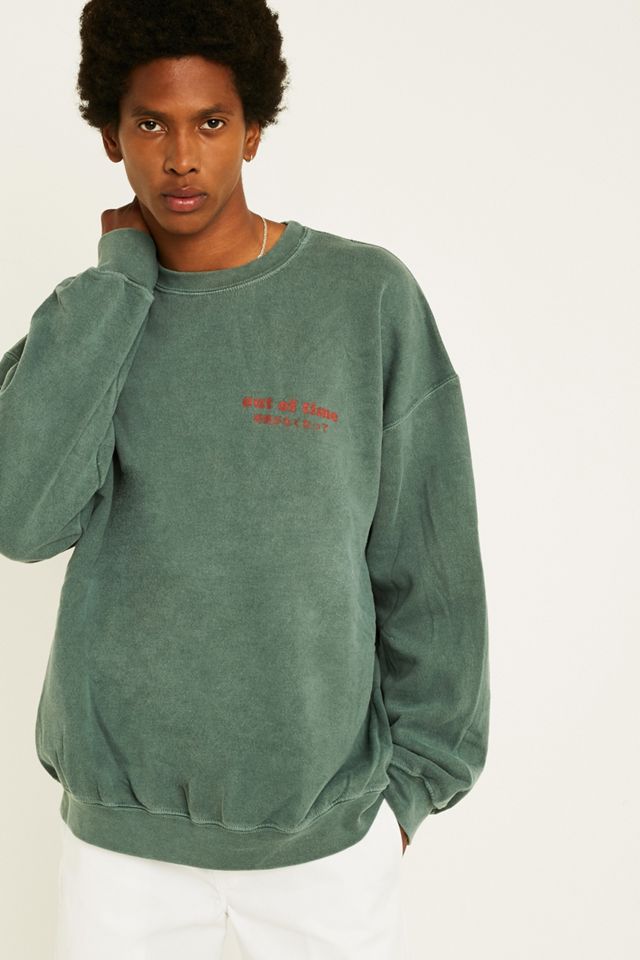 UO - Sweatshirt Out of Time surteint vert #3